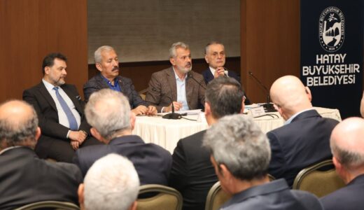 BAŞKAN ÖNTÜRK İŞ İNSANLARIYLA BULUŞTU