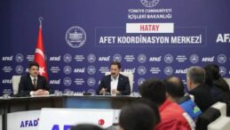 Hatay AFAD Kriz Masası Toplandı!