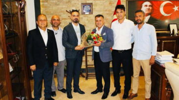 BAŞKAN HACIOĞLU’NA  ZİYARET