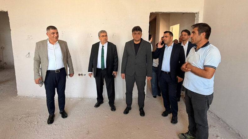 REYHANLI AĞIZ VE DİŞ SAĞLIĞI MERKEZİ İNŞAATI İNCELENDİ