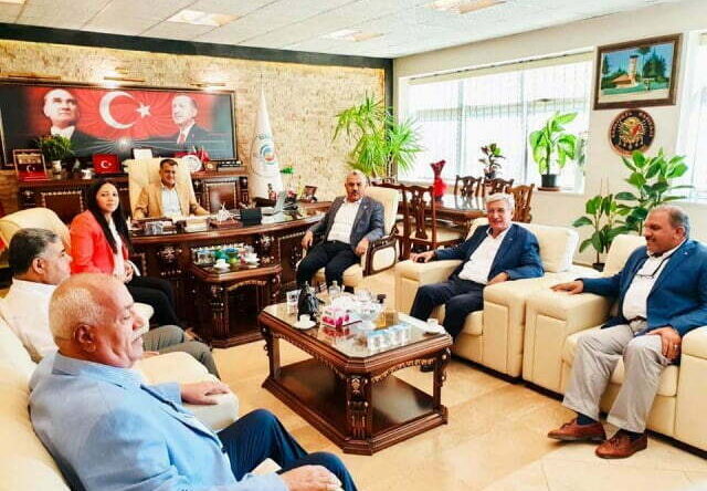 Başkan Hacıoğlu’na ziyaret