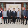 HBC YÖNETİMİ VALİ MASATLI’YI ZİYARET ETTİ