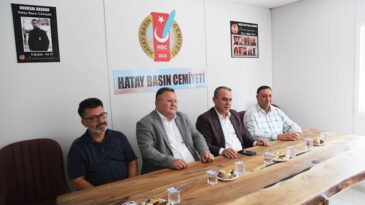 SADULLAH ERGİN’DEN HBC’YE ZİYARET