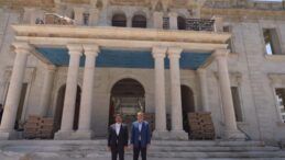 VALİ MASATLI HATAY VALİLİĞİ BİNASI’NDA İNŞA SÜRECİNİ İNCELEDİ