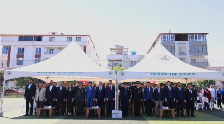 REYHANLI’DA 19 MAYIS COŞKUYLA KUTLANDI