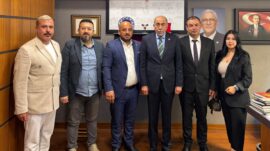 HBC YÖNETİMİNDEN VEKİLLER ÇİRKİN VE ÇALIŞKAN’A ZİYARET