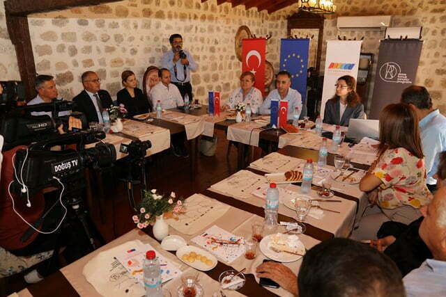 GASTRONOMİ EVİ AB DESTEKLİ PROJENİN TANITIMINA EV SAHİPLİĞİ YAPTI
