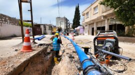 EYHANLI VE KUMLU İÇME SUYU ŞEBEKESİ YENİLENİYOR