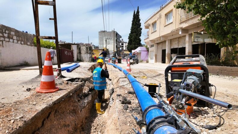EYHANLI VE KUMLU İÇME SUYU ŞEBEKESİ YENİLENİYOR