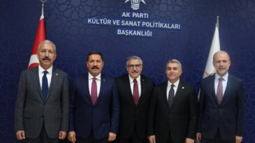AK PARTİ GENEL MERKEZİ’NDE HATAY ZİRVESİ