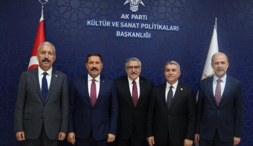 AK PARTİ GENEL MERKEZİ’NDE HATAY ZİRVESİ