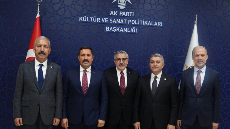 AK PARTİ GENEL MERKEZİ’NDE HATAY ZİRVESİ