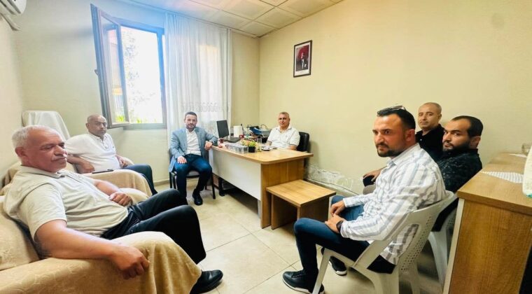 Başkan Kurt’tan Tekinalp’e Hayırlı Olsun Ziyareti