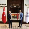 BAŞKAN ÖNTÜRK,İÇİŞLERİ BAKAN YARDIMCISI TURAN’I AĞIRLADI