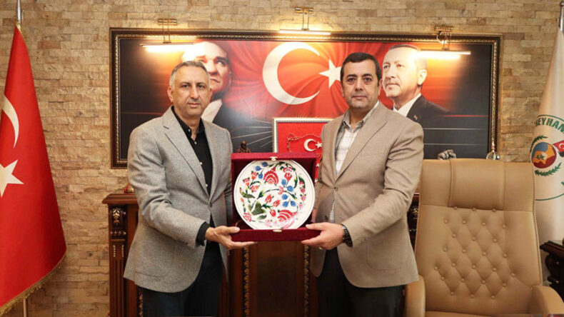 İŞ İNSANI ABAY ‘DAN BAŞKAN YUMUŞAK’A ZİYARET