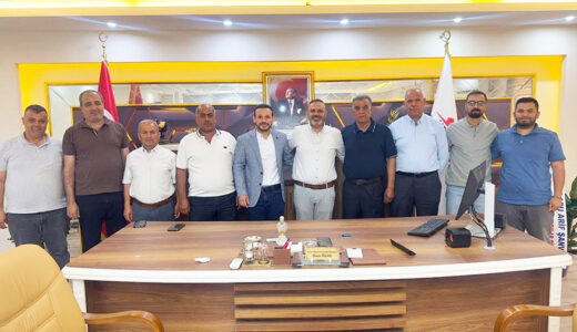 BAŞKAN KURT’TAN TOLAN’A HAYIRLI OLSUN ZİYARETİ
