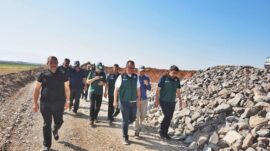 DSİ Yönetimi Reyhanlı Barajı’nı İnceledi