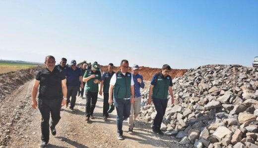 DSİ Yönetimi Reyhanlı Barajı’nı İnceledi