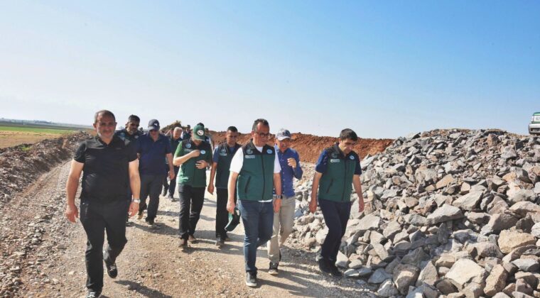 DSİ Yönetimi Reyhanlı Barajı’nı İnceledi