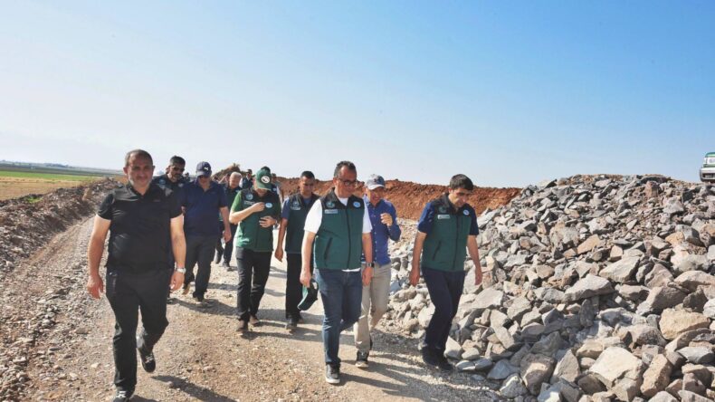 DSİ Yönetimi Reyhanlı Barajı’nı İnceledi