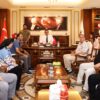 BAŞKAN AHMET SALMAN YUMUŞAK VATANDAŞLARLA BULUŞTU
