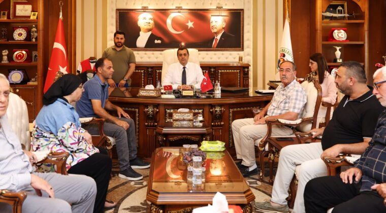 BAŞKAN AHMET SALMAN YUMUŞAK VATANDAŞLARLA BULUŞTU