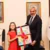 MİNİK RESSAM ASYA’NIN SÜPER KAHRAMANI: BAŞKAN ÖNTÜRK