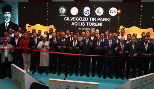 CİLVEGÖZÜ’NDE 1200 KAPASİTELİ TIR PARKI AÇILDI