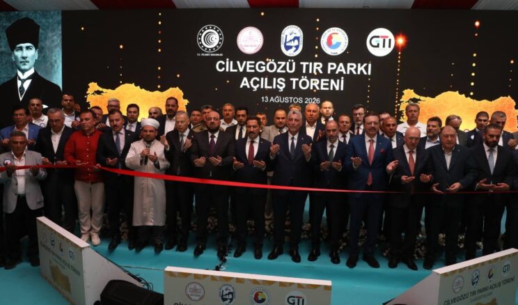 CİLVEGÖZÜ’NDE 1200 KAPASİTELİ TIR PARKI AÇILDI