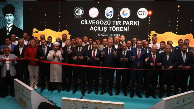 CİLVEGÖZÜ’NDE 1200 KAPASİTELİ TIR PARKI AÇILDI