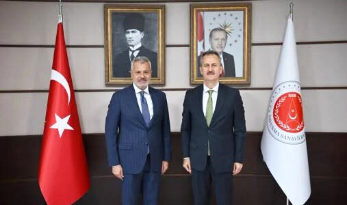 BAŞKAN ÖNTÜRK’TEN SAVUNMA SANAYİİ BAŞKANLIĞINA ZİYARET