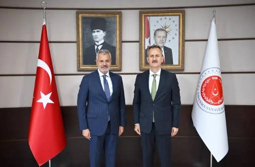 BAŞKAN ÖNTÜRK’TEN SAVUNMA SANAYİİ BAŞKANLIĞINA ZİYARET