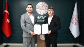 HATAY BÜYÜKŞEHİR BELEDİYESİ İLE İL MİLLÎ EĞİTİM MÜDÜRLÜĞÜ ARASINDA İŞ BİRLİĞİ PROTOKOLÜİMZALANDI