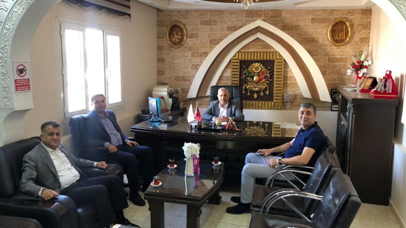 Kaymakam Öztürk’ten Milletvekili Şanverdi’ye İade-i Ziyaret