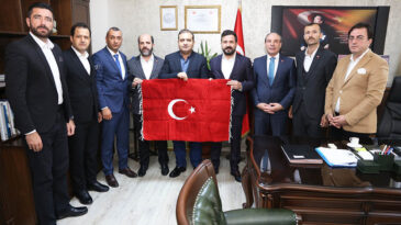 ŞEHİT VE GAZİ DERNEKLERİNDEN TAZEARSLAN’A ZİYARET