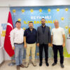 GAZETECİLERDEN BAŞKAN DEMİRİ’YE ZİYARET