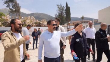 HATAY’DA TARİHİ KENT MERKEZİ YENİDEN AYAĞA KALDIRILIYOR