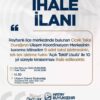 HBB’DEN REYHANLI VE BELEN’DE 13 TAKSİ İHALESİ