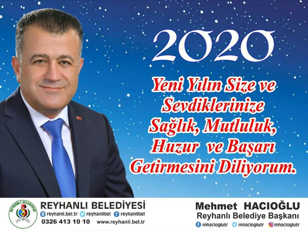 Başkan Hacıoğlu’nun Yeni Yıl Mesajı