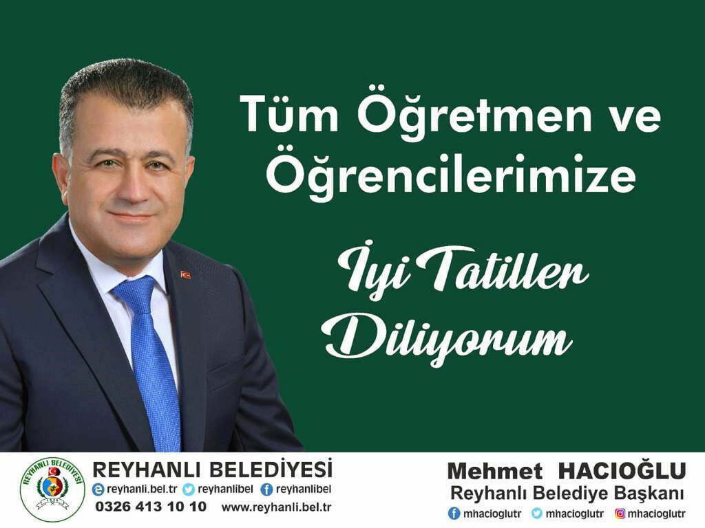 Başkan Hacıoğlu’nun “Yarıyıl Tatili” Mesajı
