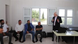 HATSU MUHTARLARA REYHANLI ATIKSU ARITMA TESİSİ PROJESİNİ TANITTI
