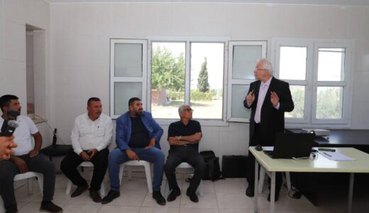 HATSU MUHTARLARA REYHANLI ATIKSU ARITMA TESİSİ PROJESİNİ TANITTI