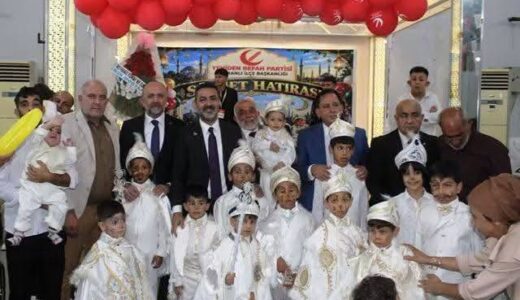 YRP REYHANLI İLÇE BAŞKANLIĞI’NDAN UNUTULMAYACAK SÜNNET ŞÖLENİ