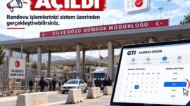 Cilvegözü Tır Parkı Randevu Sistemi Açıldı