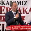 DR. FATİH ERBAKAN’IN KATILIMIYLA REYHANLI YENİDEN REFAH PARTİSİ İLÇE BİNASI AÇILDI