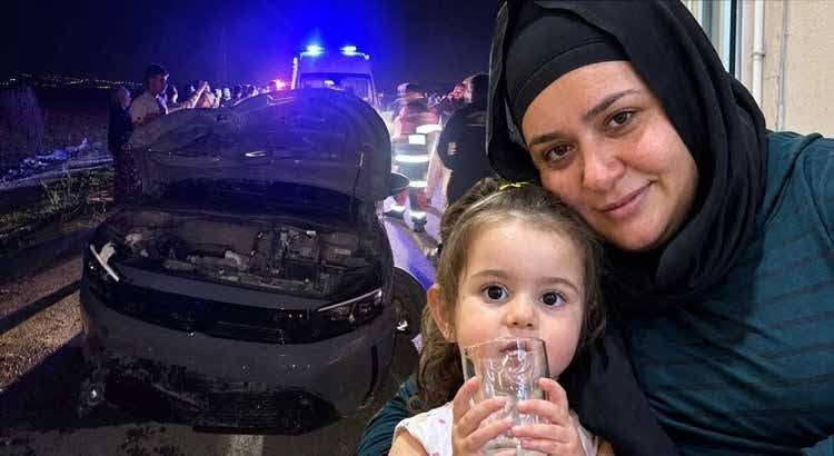 REYHANLI’DA ANNE – KIZ TRAFİK KAZASINA KURBAN GİTTİ!