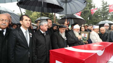 Şehidimiz Son Yolculuğuna Uğurlandı