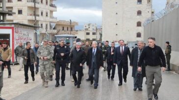 Vali Doğan Afrin’de İncelemelerde  Bulundu