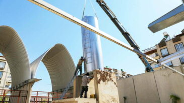 REYHANLI BELEDİYESİ  TAYVAN KÜLTÜR MERKEZİ  DEVASA BOYUTTA SU DEPOSU YAPTI!