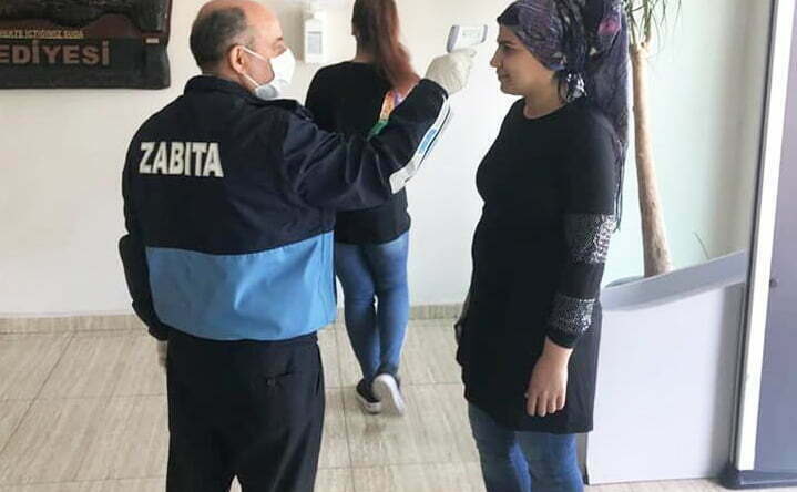 Reyhanlı Belediyesi’nde koronavirüs önlemi
